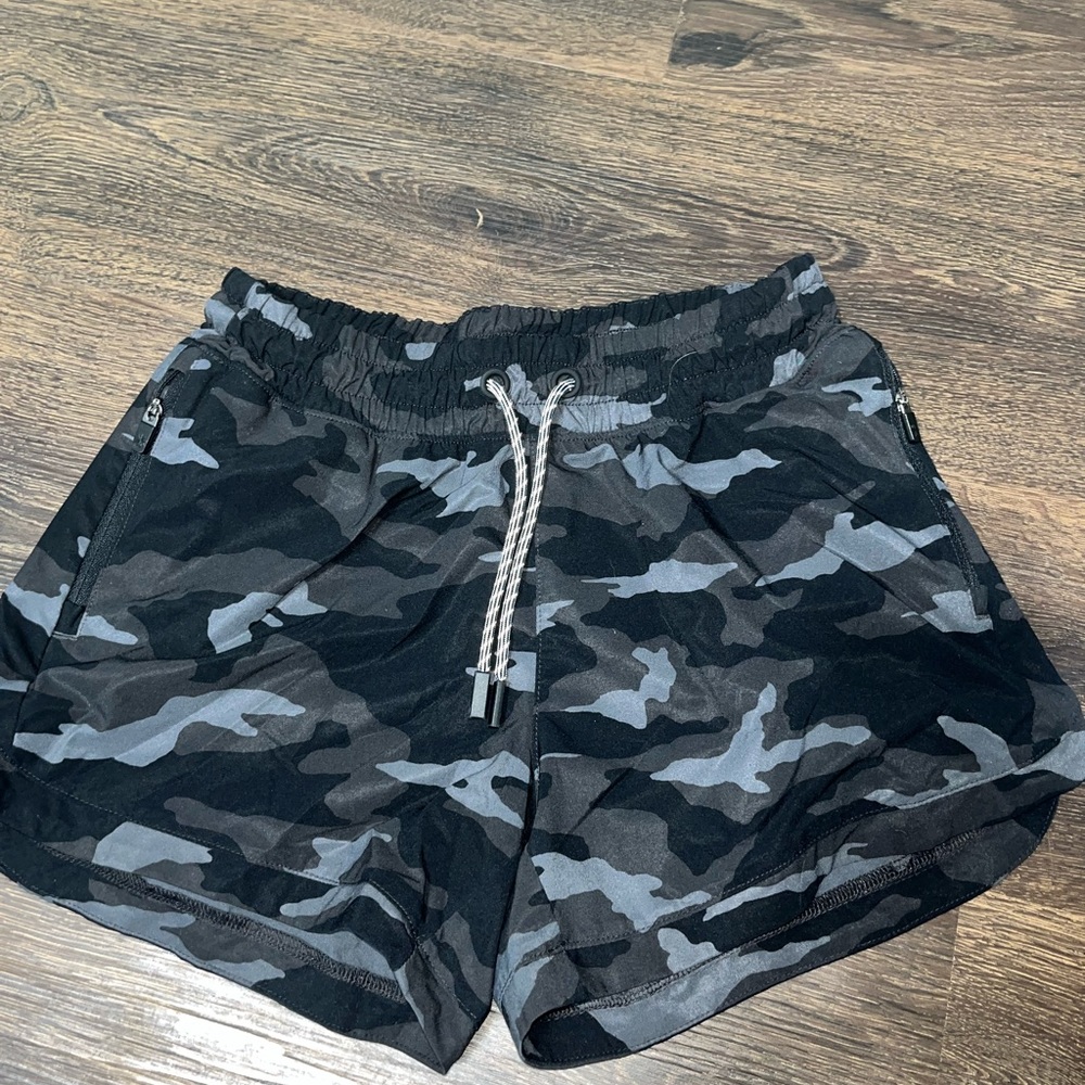 Camo athleta girl shorts
